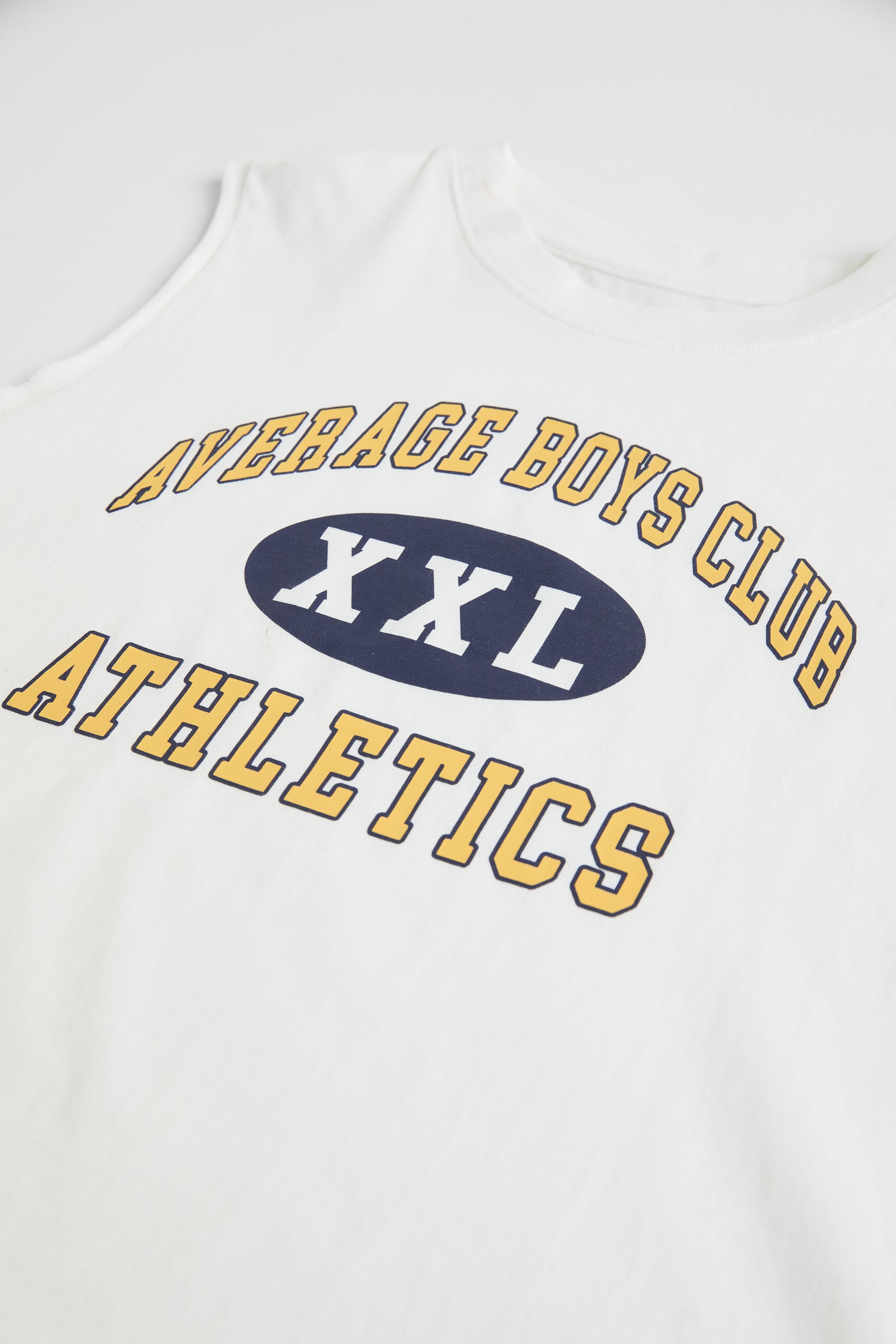XXL Cropped Tank | White