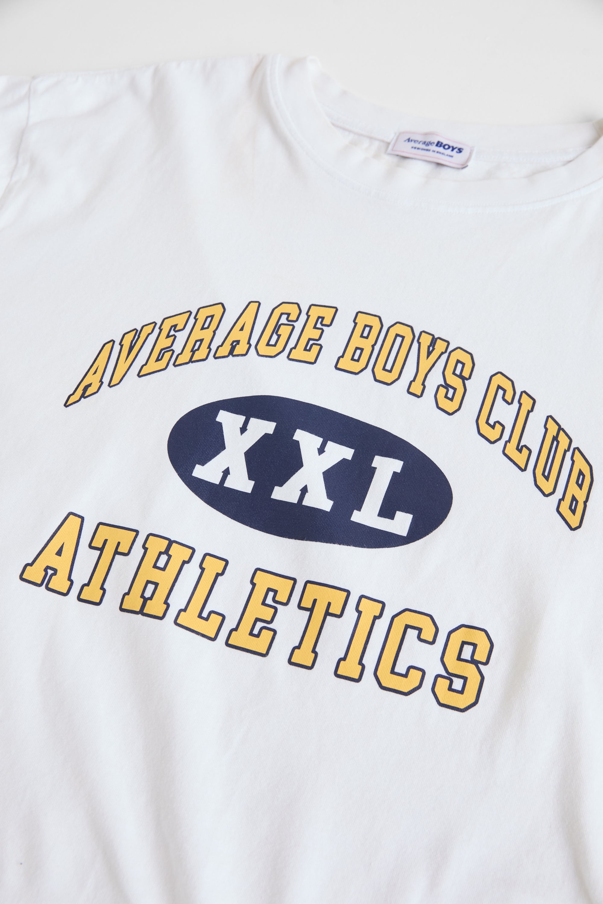 XXL Cropped Tee | White