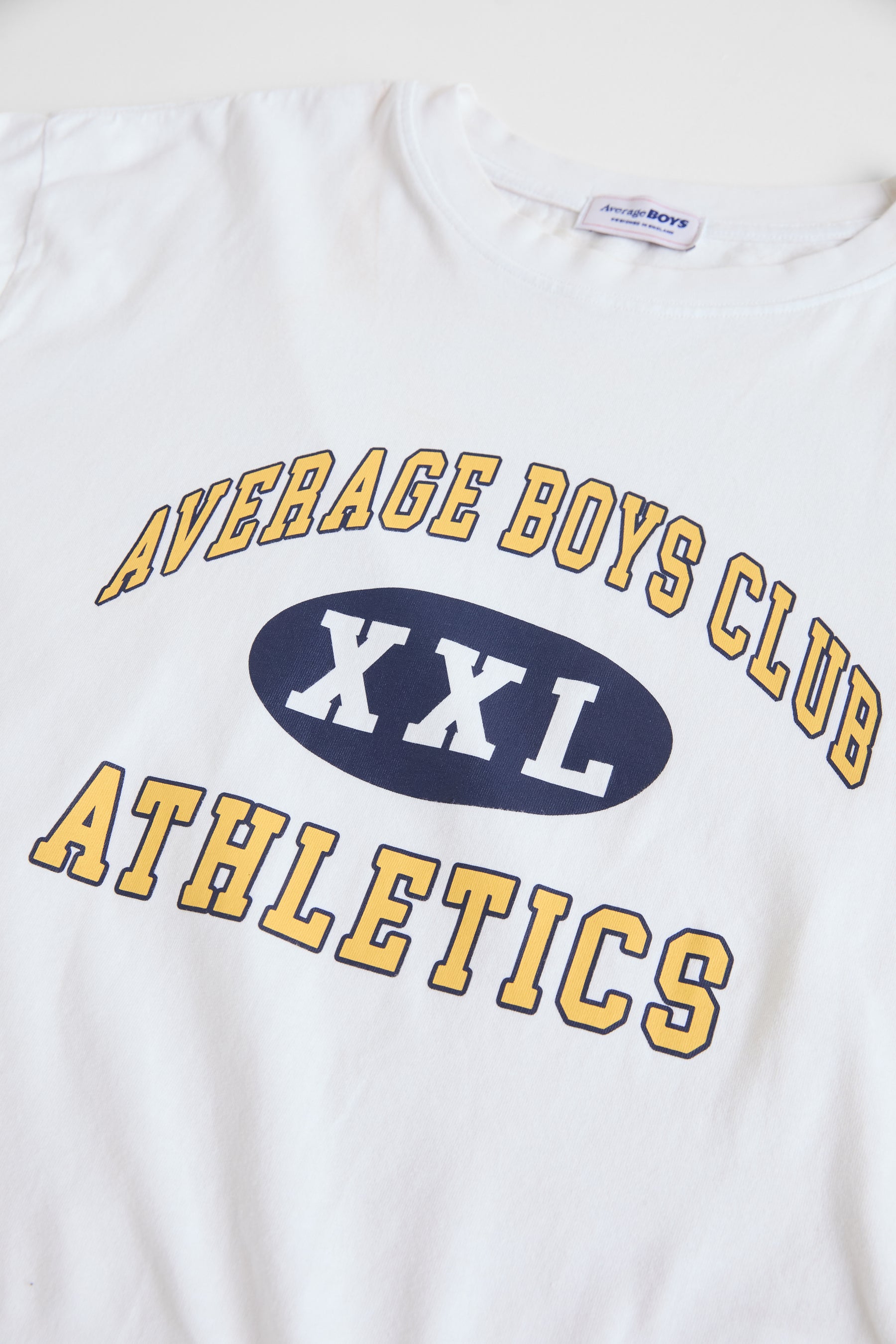 XXL Cropped Tee | White