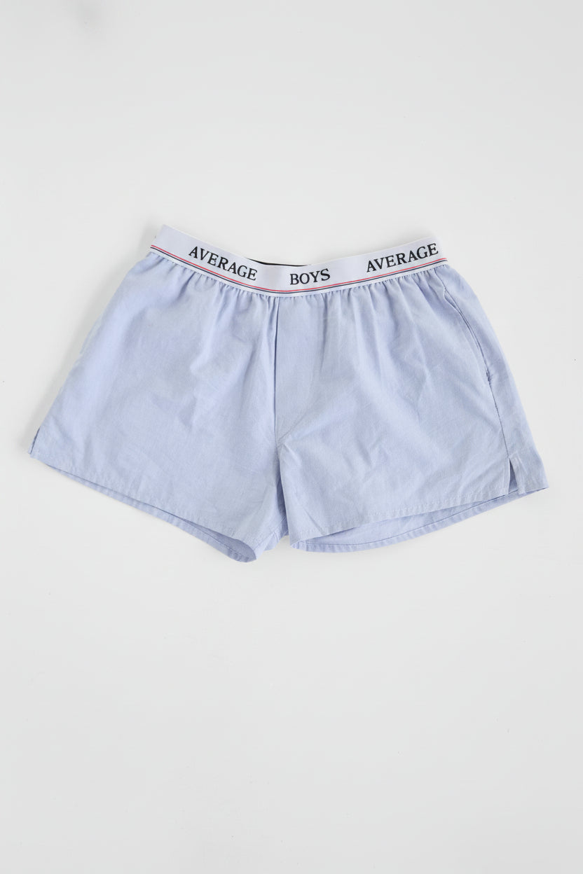 Blue Oxford Boxers