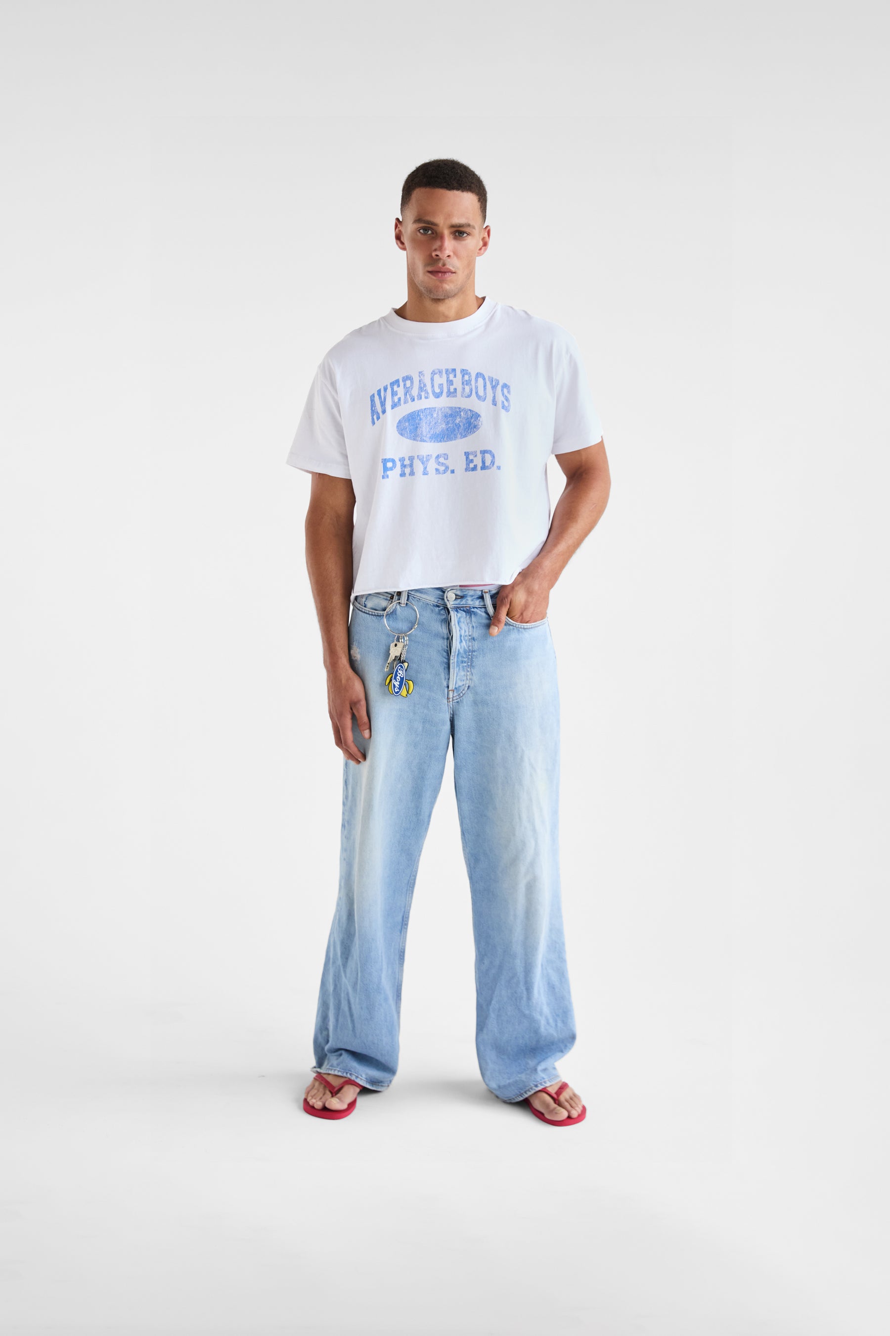 Phys Ed Cropped Tee