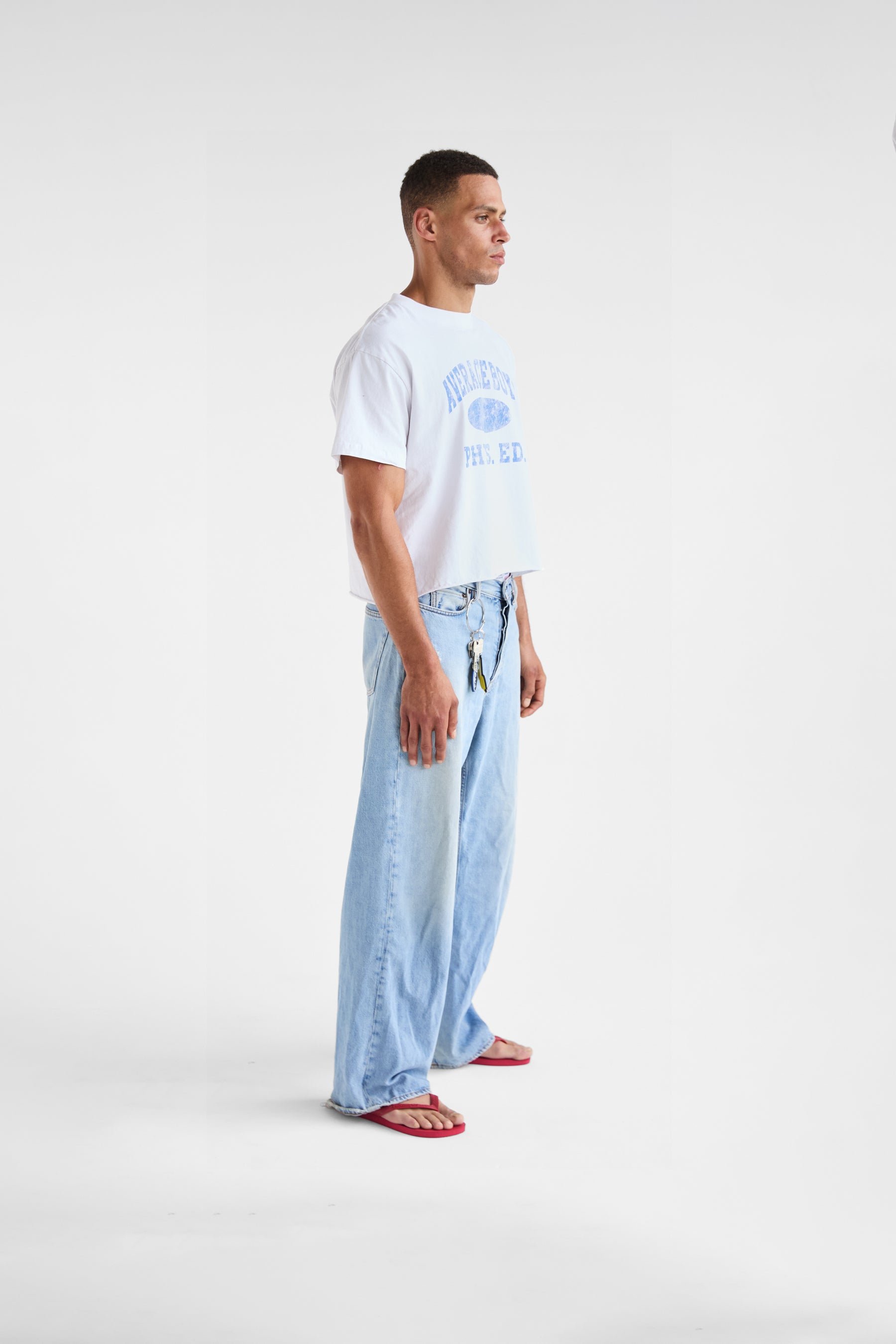 Phys Ed Cropped Tee