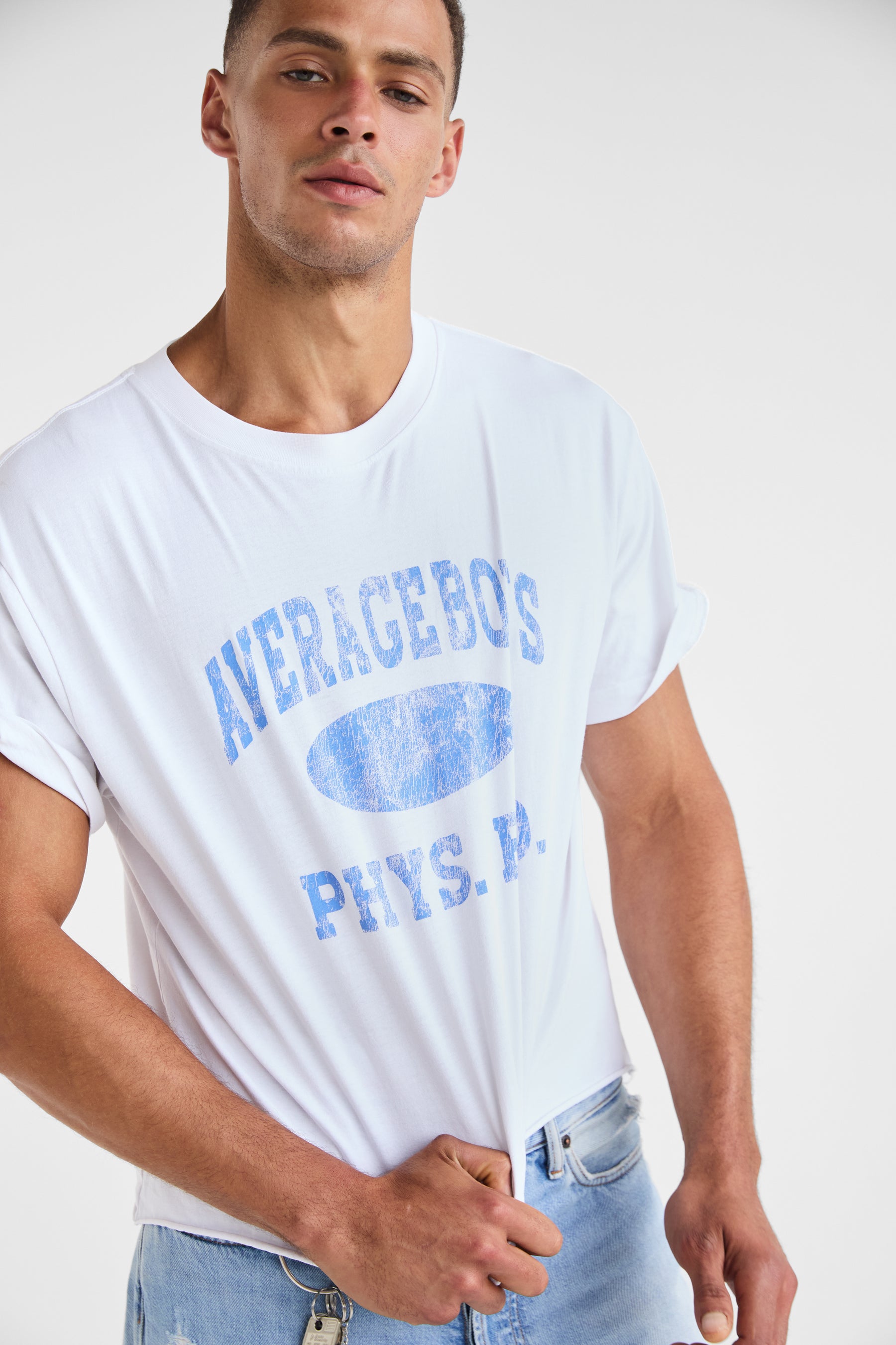 Phys Ed Cropped Tee