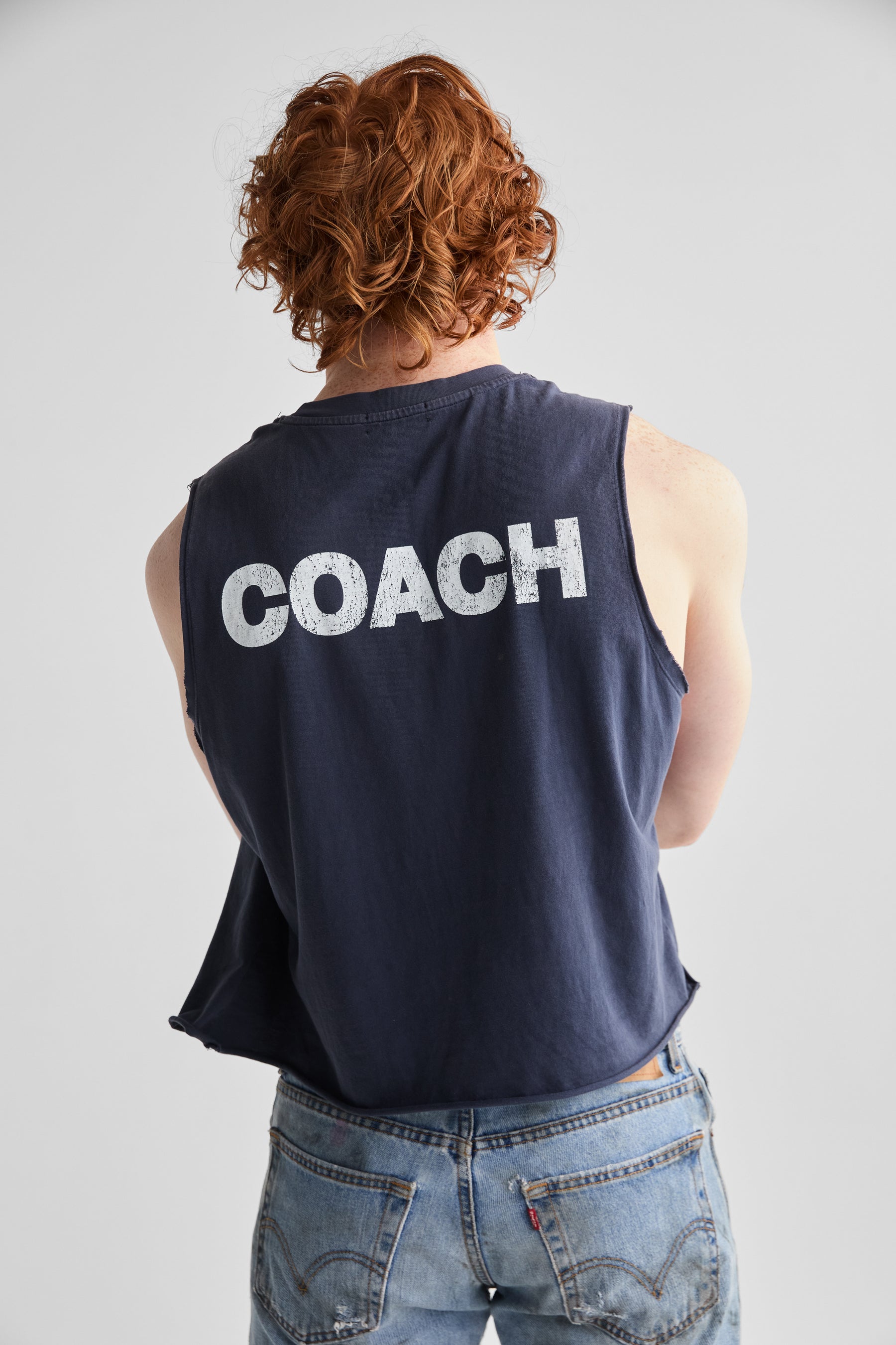 Coach Cropped Tank