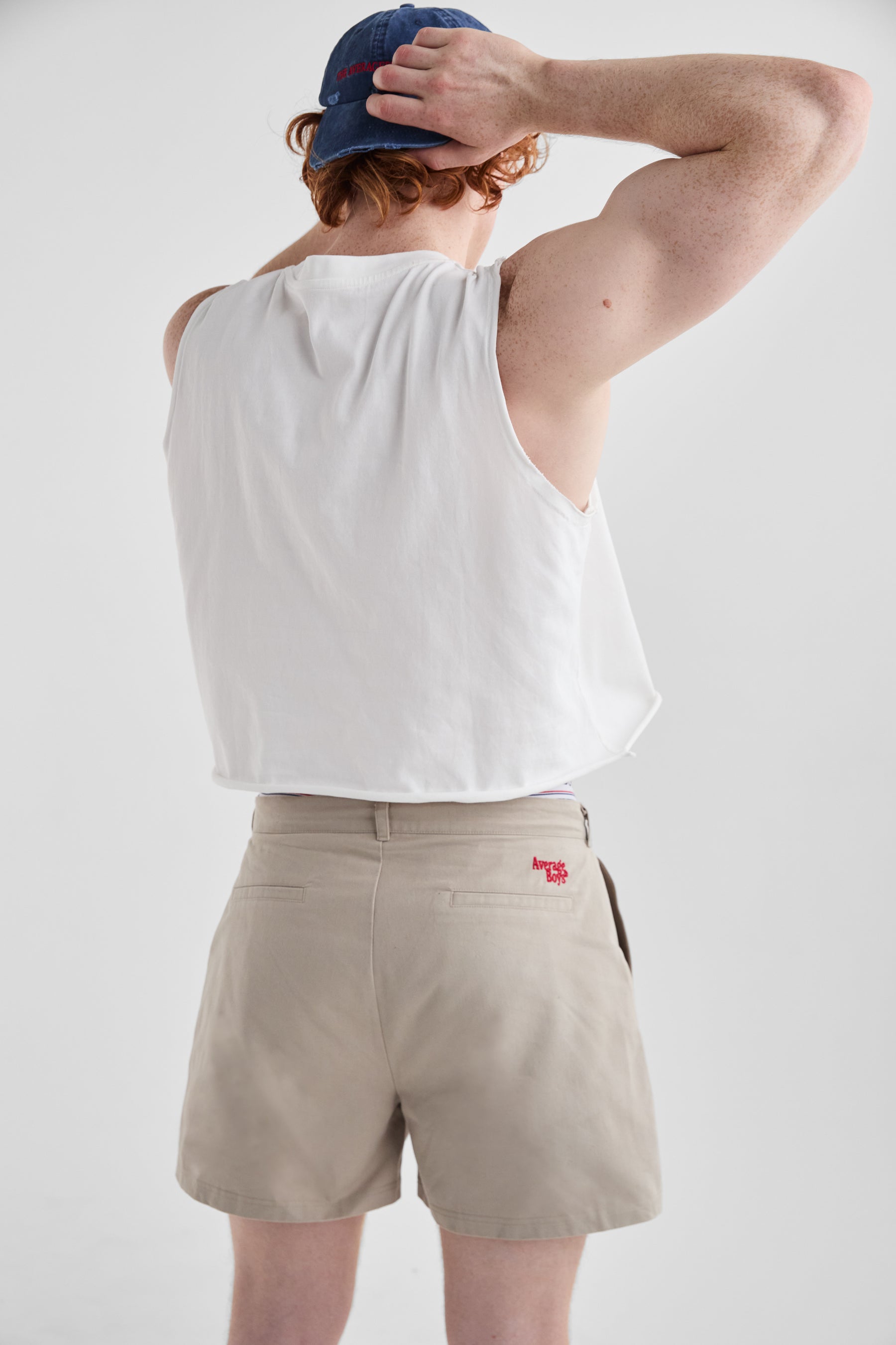 XXL Cropped Tank | White